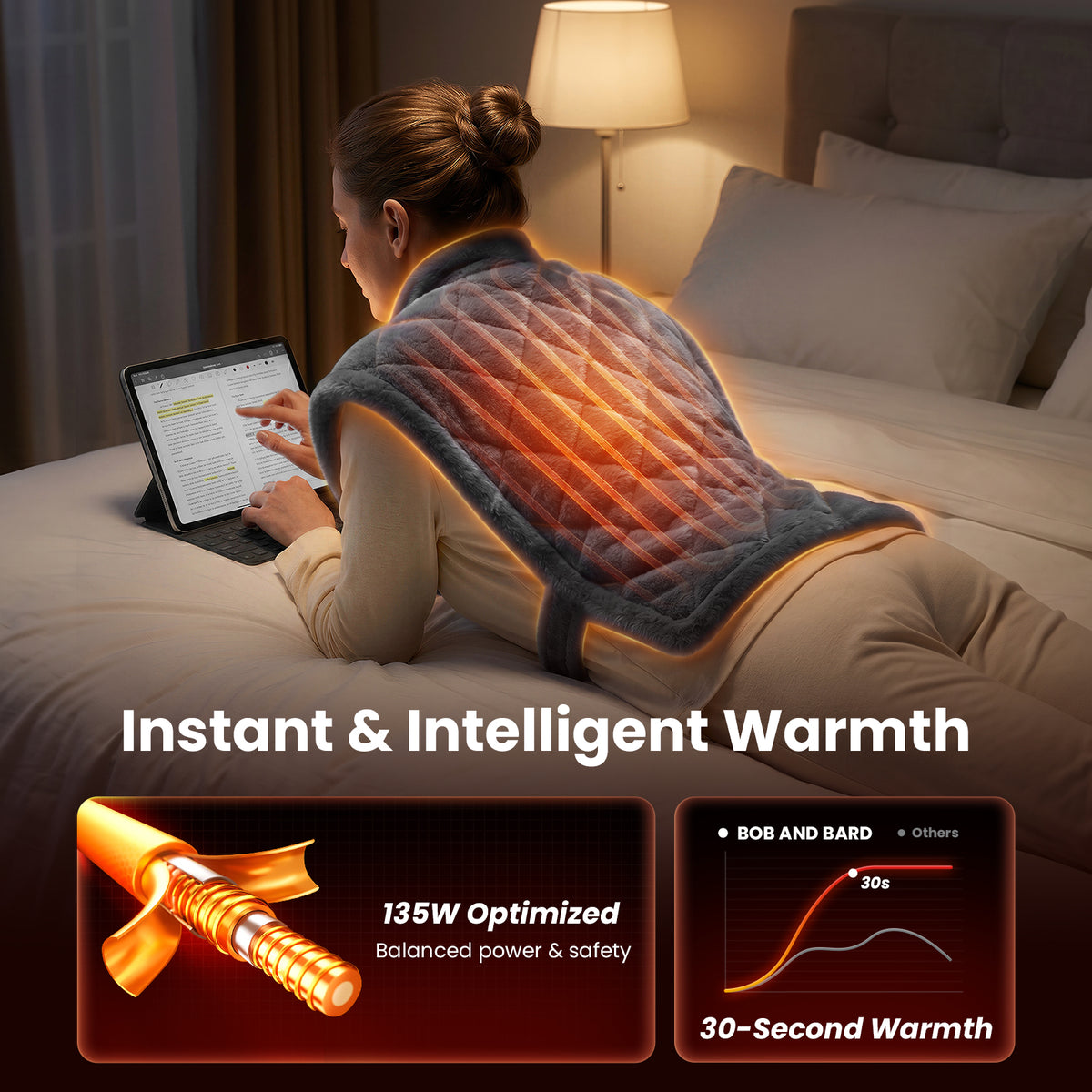 Bob and Brad Weighted Heating Pad