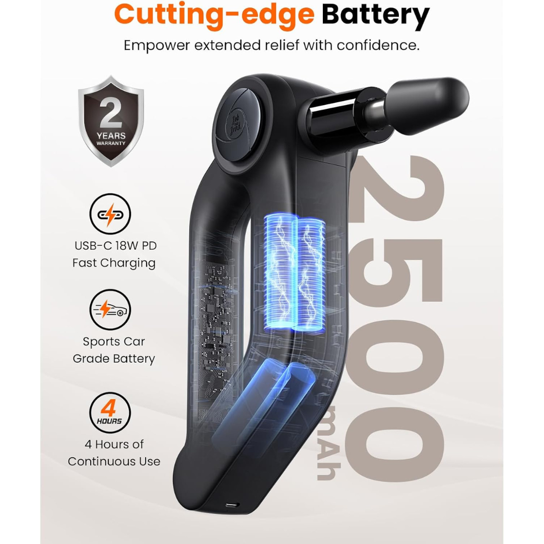 Bob and Brad D5 Pro Plus Massage Gun with Heat