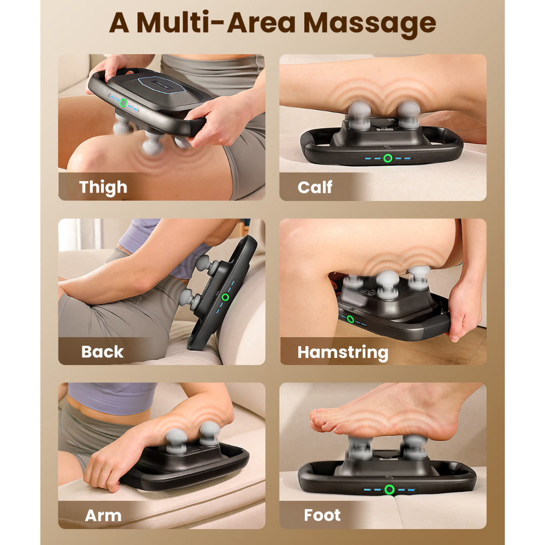 Bob and Brad TheraPanel 4-Head Massage Gun