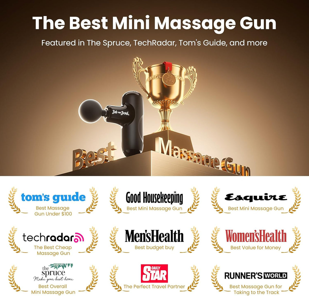Bob and Brad Q2 Mini Massage Gun