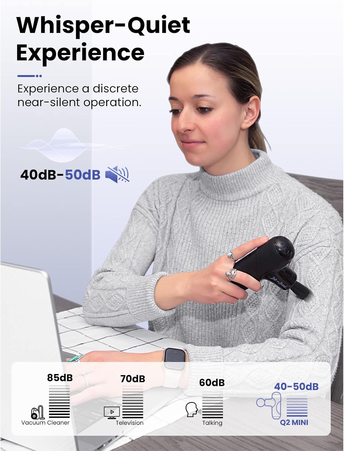 Bob and Brad Q2 Mini Massage Gun