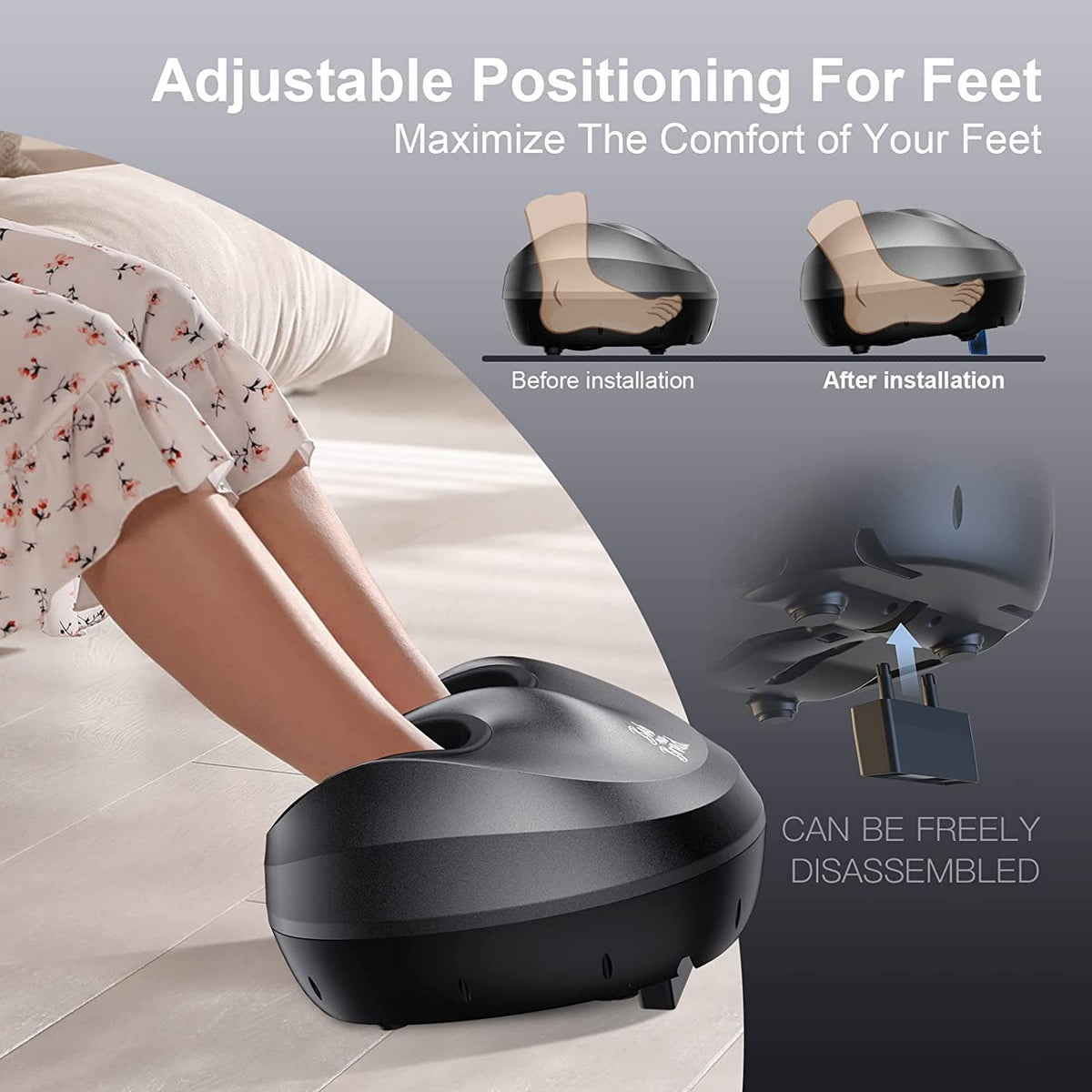 Bob and Brad Foot Massager with Heat