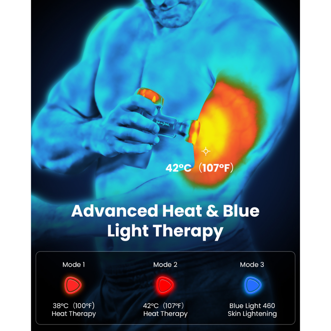 Bob and Brad M7 Plus Mini Massage Gun with Heat Therapy