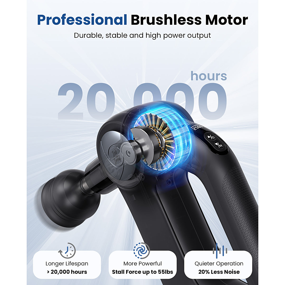Bob and Brad D5 Pro Deep Tissue Massage Gun