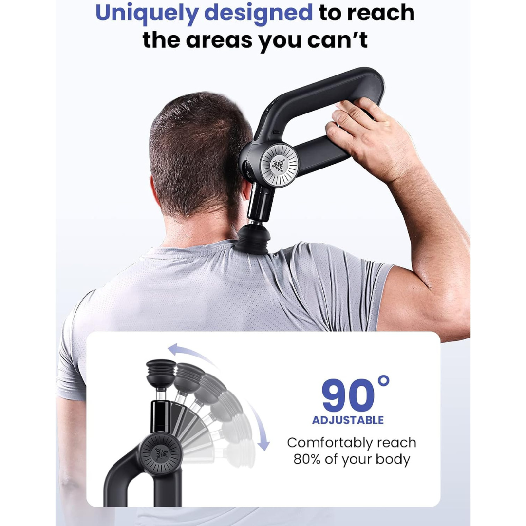 Bob and Brad D6 Pro Plus Deep Tissue Massage Gun with Heat
