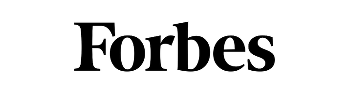 The word 'Forbes' in a black serif typeface centered on a plain white background.