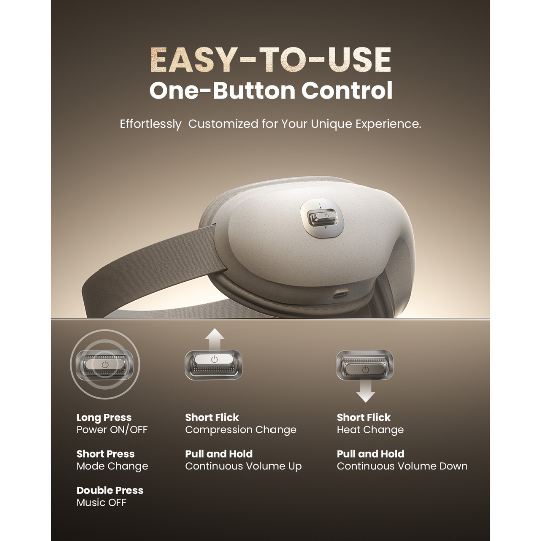 Bob and Brad Zero Pro Eye Massager Ultra-Quiet with Heating and Cooling