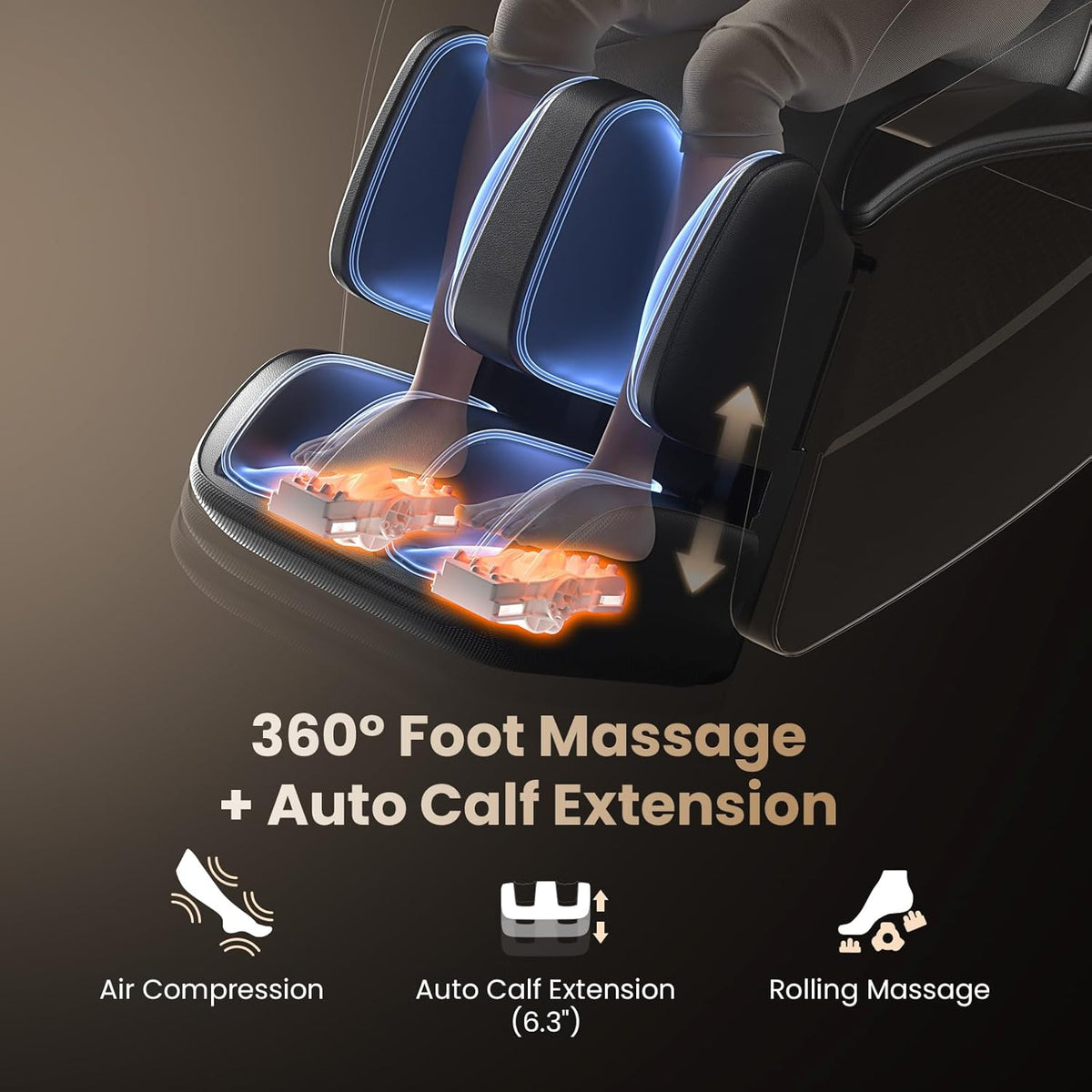 Bob and Brad iMaster Pro Massage Chair (4D System)