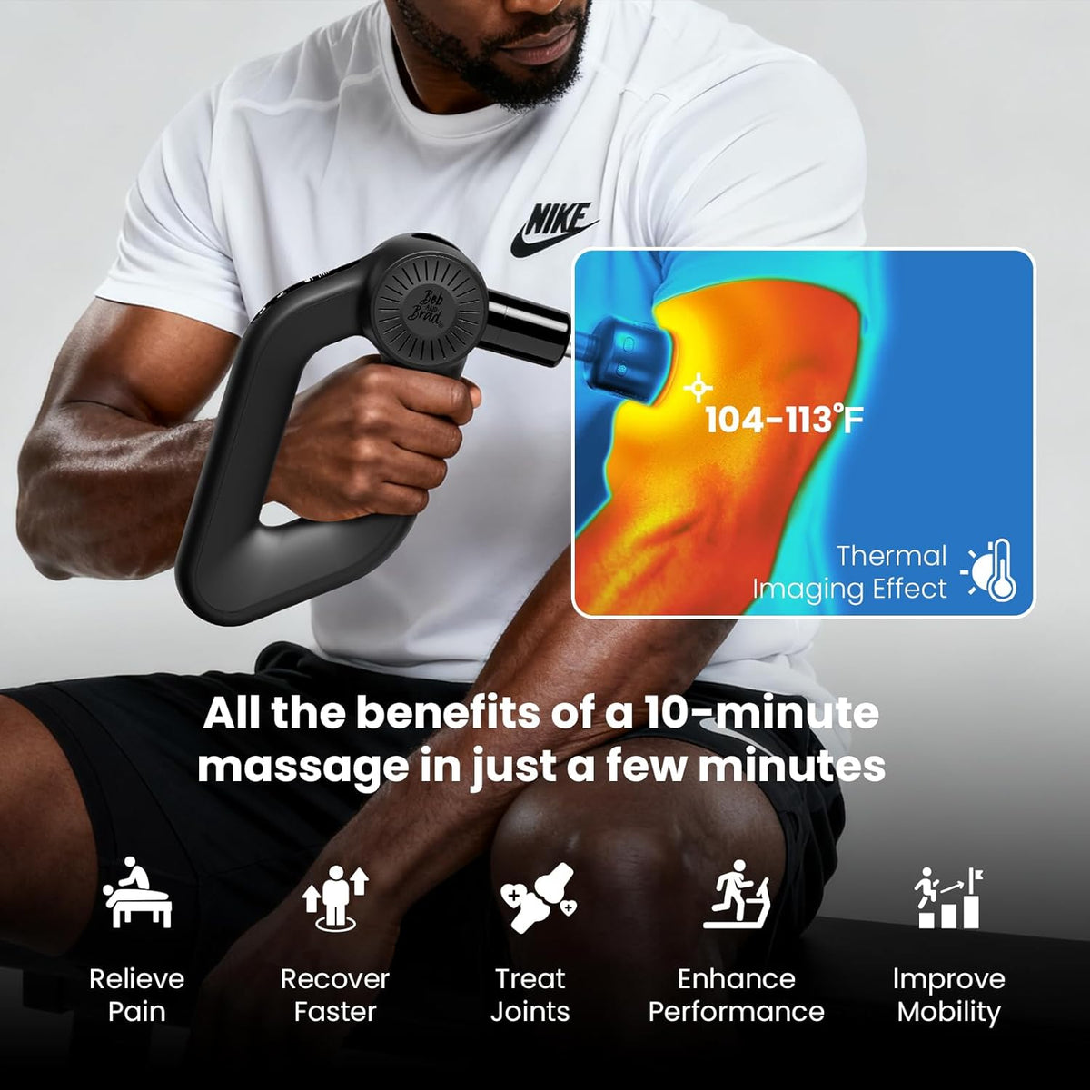 Bob and Brad D6 Pro Max+ Massage Gun