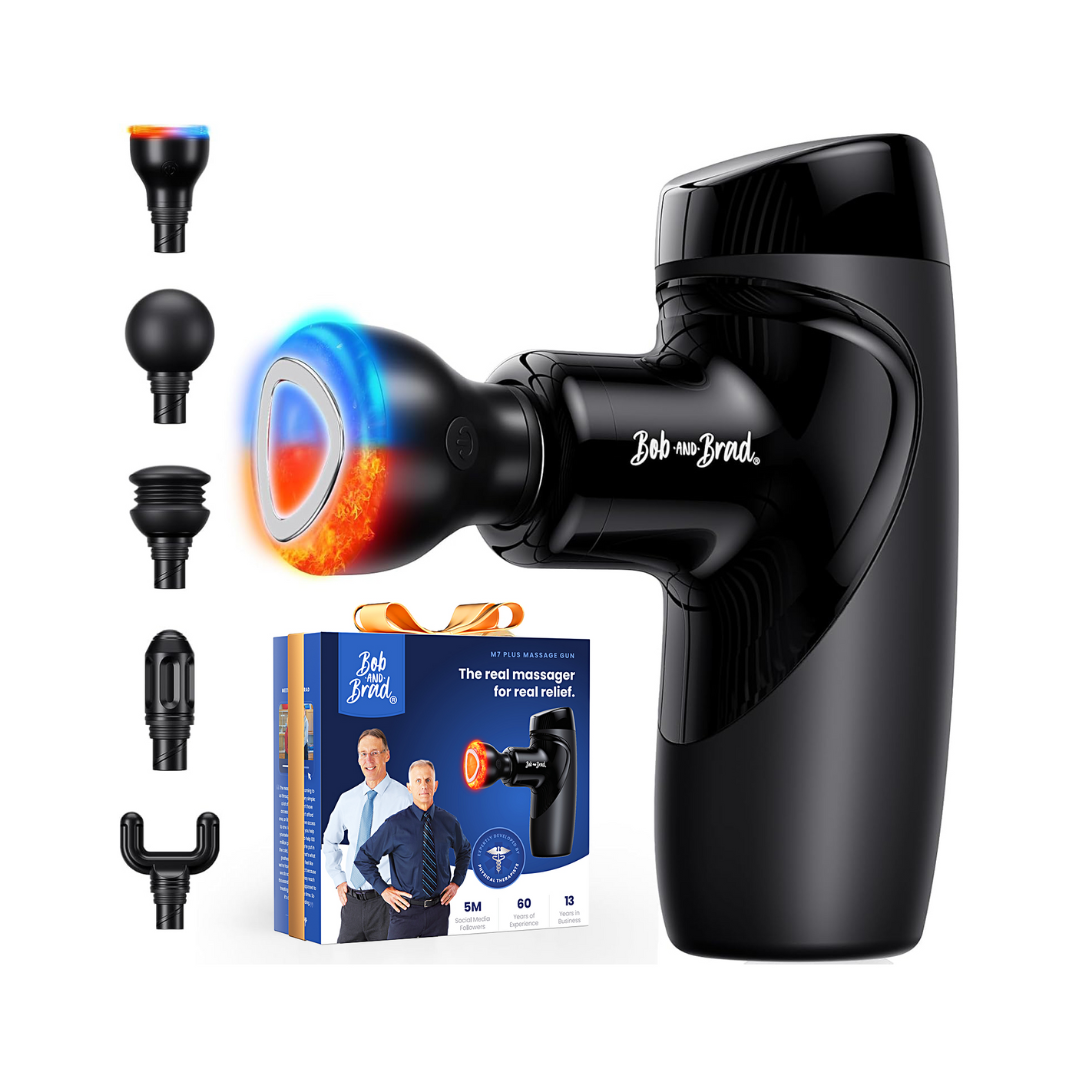 Bob and Brad M7 Plus Mini Massage Gun with Heat Therapy